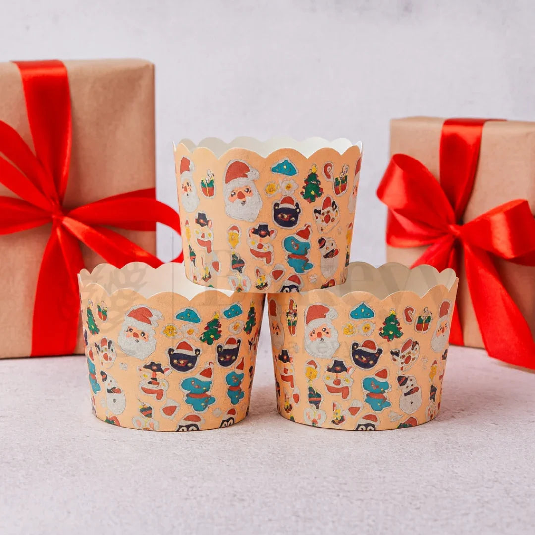 Christmas Muffin Cups-5cm | Pack of 50