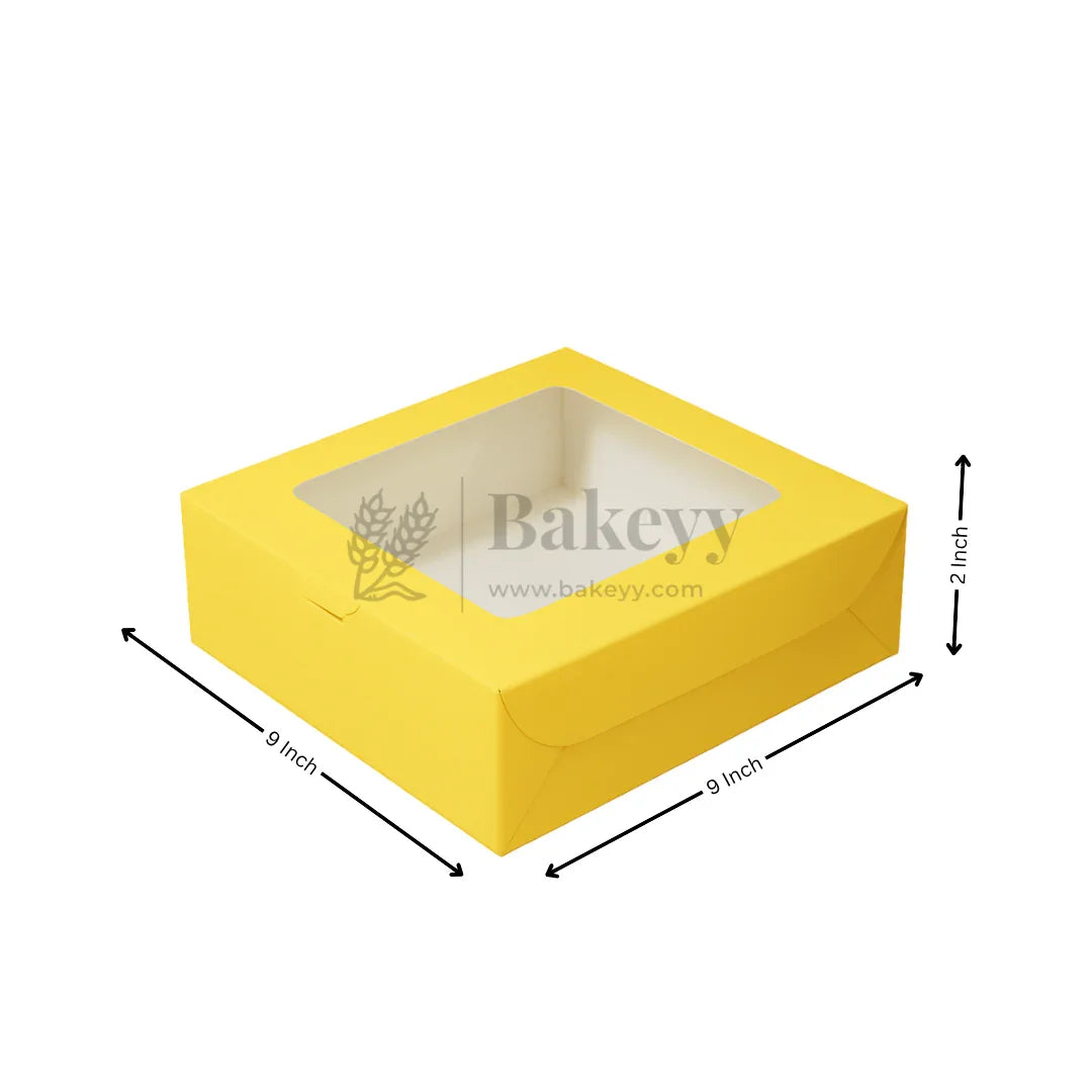 Coloured Brownie Boxes | Perfect for Brownies, Cookies | Pack of 10