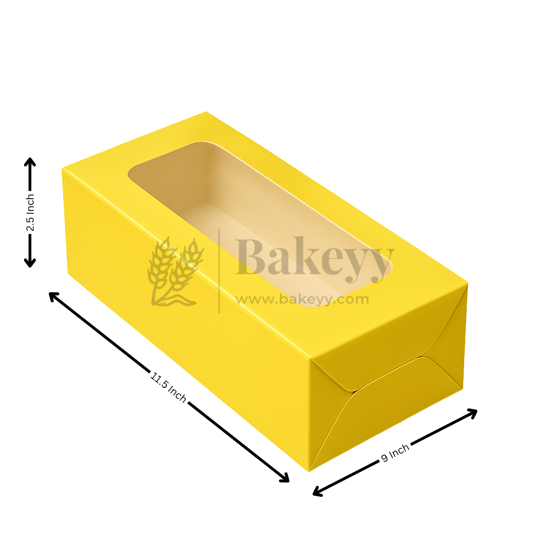 Coloured Brownie Boxes | Perfect for Brownies, Cookies | Pack of 10