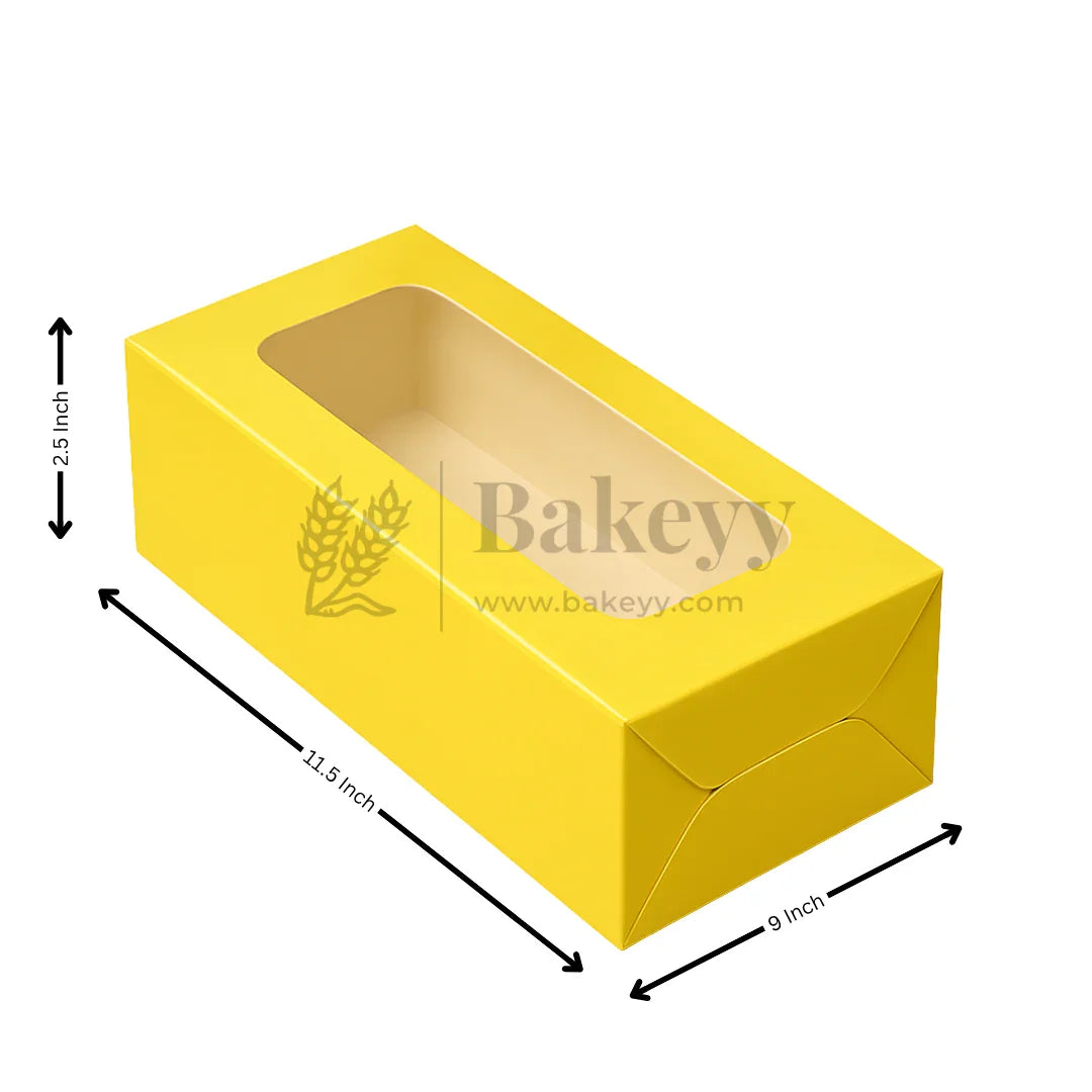 Coloured Brownie Boxes | Perfect for Brownies, Cookies | Pack of 10