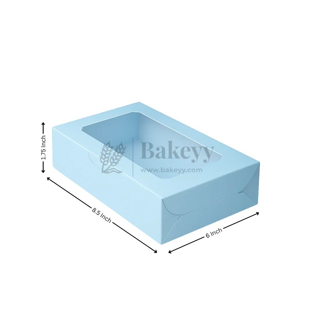 Coloured Brownie Boxes | Perfect for Brownies, Cookies | Pack of 10