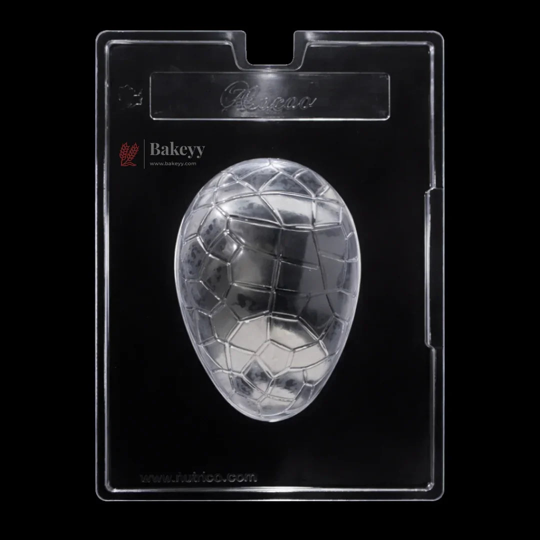 Mould 042 | Geometric Dragon Egg Chocolate Mould | 1 Cavity | Pack of 1 - Bakeyy.com - India - Mould 042 | Geometric Dragon Egg Chocolate Mould | 1 Cavity | Pack of 1 - Default Title 70.00