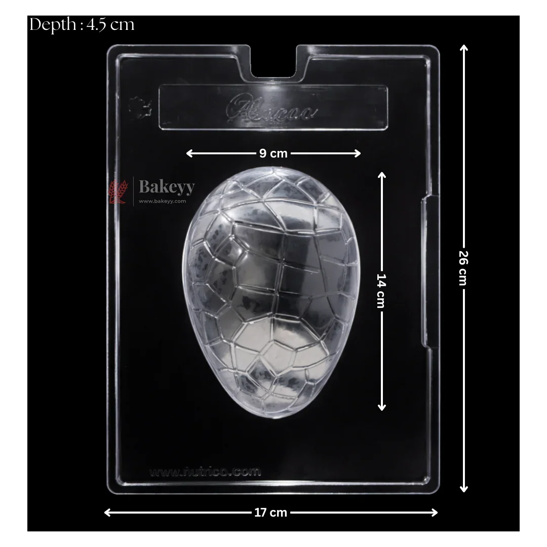 Mould 042 | Geometric Dragon Egg Chocolate Mould | 1 Cavity | Pack of 1