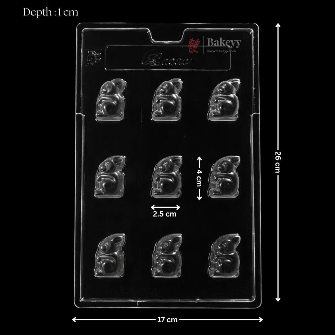 Mould 337 | Bunny Shape Chocolate Mold