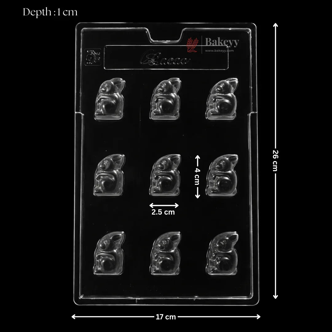 Mould 337 | Bunny Shape Chocolate Mold