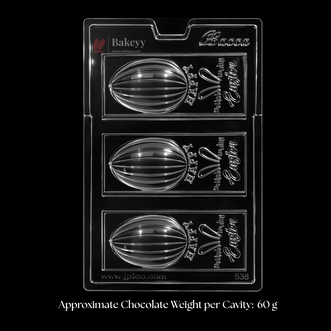 Happy Easter Chocolate Bar Plastic Mould