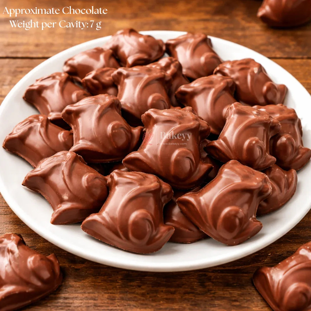 Mould 220 | Rose Bud Shape Chocolate Mould | 12 Cavity | Pack of 1