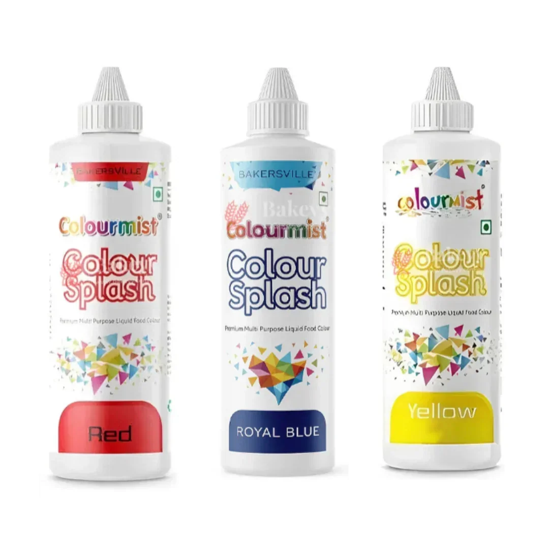 200 g | Colourmist Liquid Food Color | Premium Edible Gel for Cakes, Desserts & Frosting | Pack of 1 - Bakeyy.com - India - 200 g | Colourmist Liquid Food Color | Premium Edible Gel for Cakes, Desserts & Frosting | Pack of 1 - Red 250.00