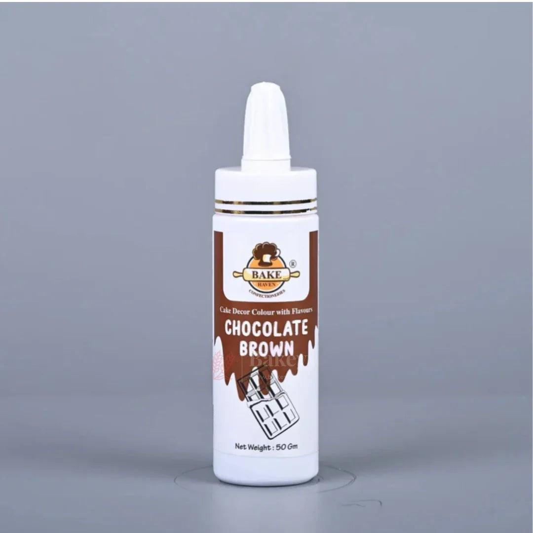Chocolate Brown- Bake Haven Edible Puff/Dust Colour - 50 gram