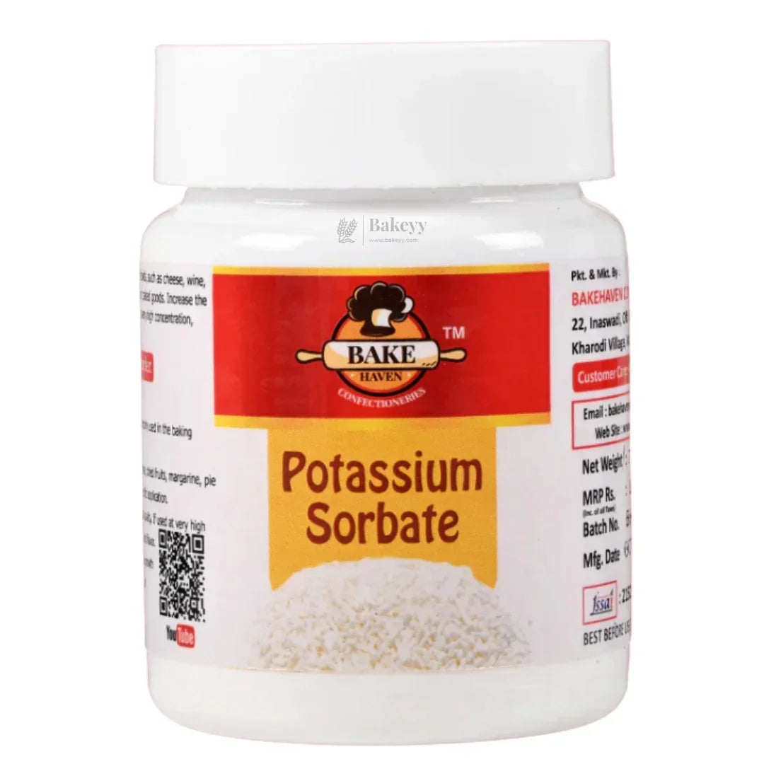 Bake Haven Potassium Sorbate | 70 Gram - Bakeyy.com - India - Bake Haven Potassium Sorbate | 70 Gram - Default Title