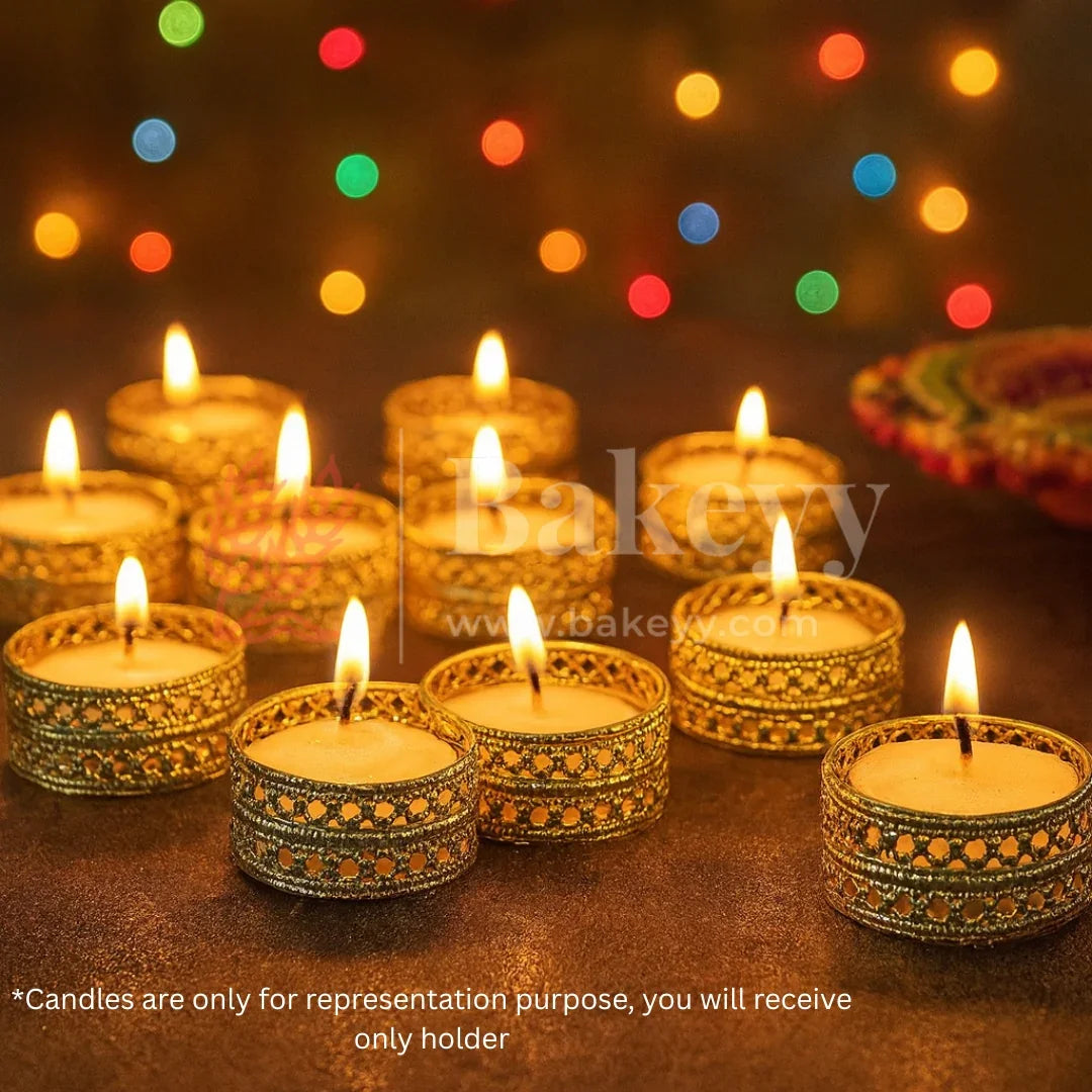 Tea Light Candle Holder | Pack of 12