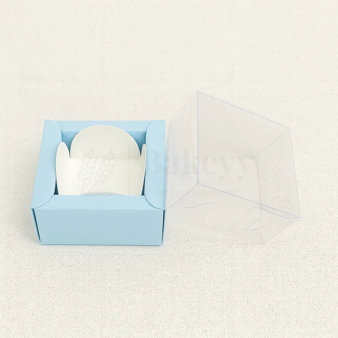 1 Cavity Chocolate Box| Blue Colour Cavity Box| Pack of 100