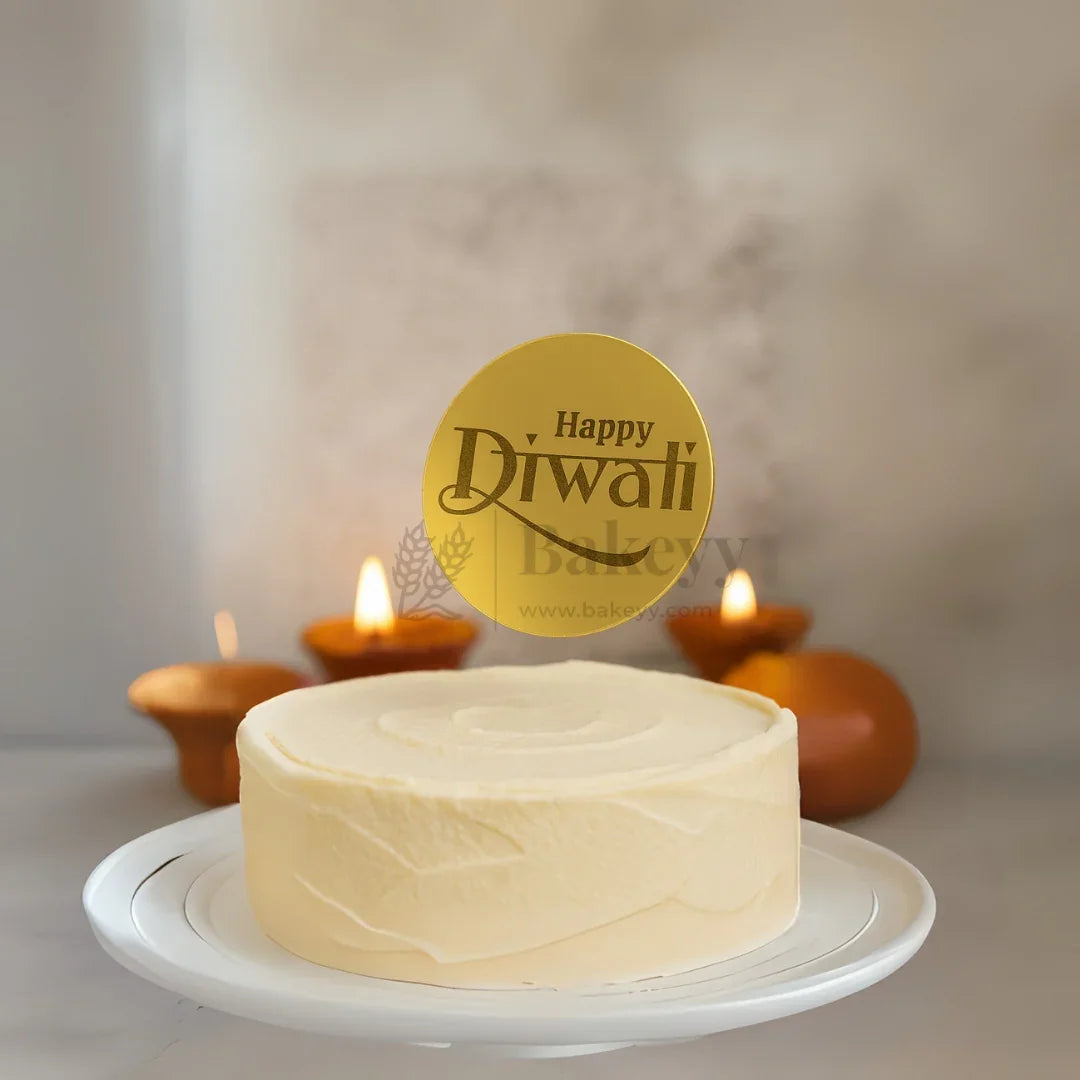 Happy Diwali Cake Topper D3 | Pack of 1