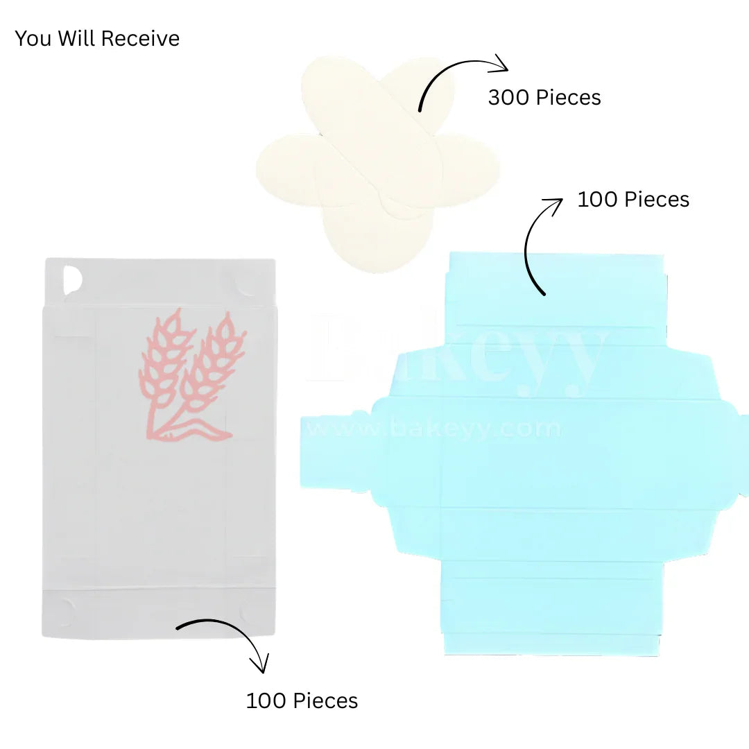 3 Cavity Chocolate Box| Blue Colour Cavity Box| Pack of 100