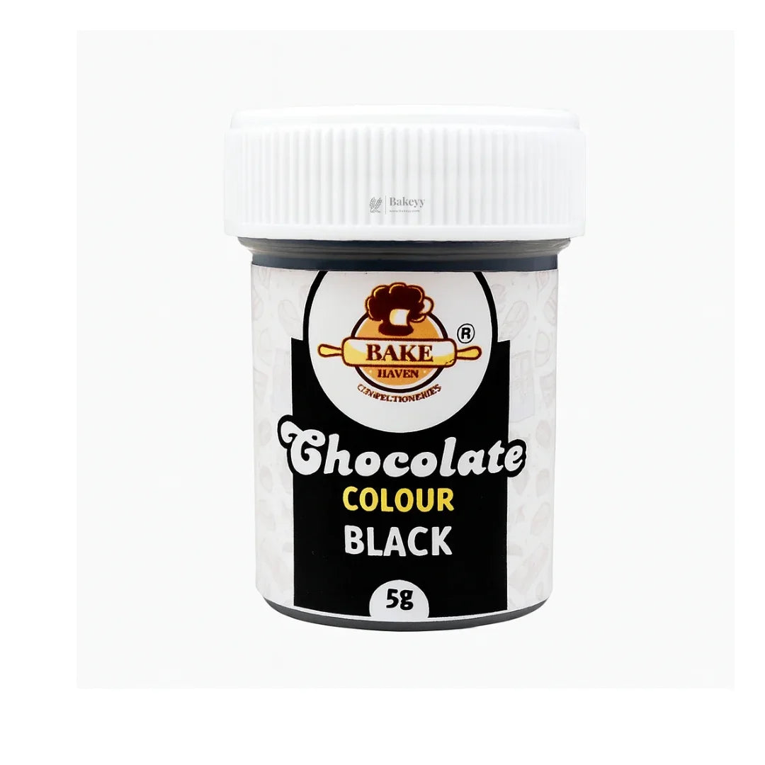 BakeHaven Chocolate Colour- Black| 5 Gram