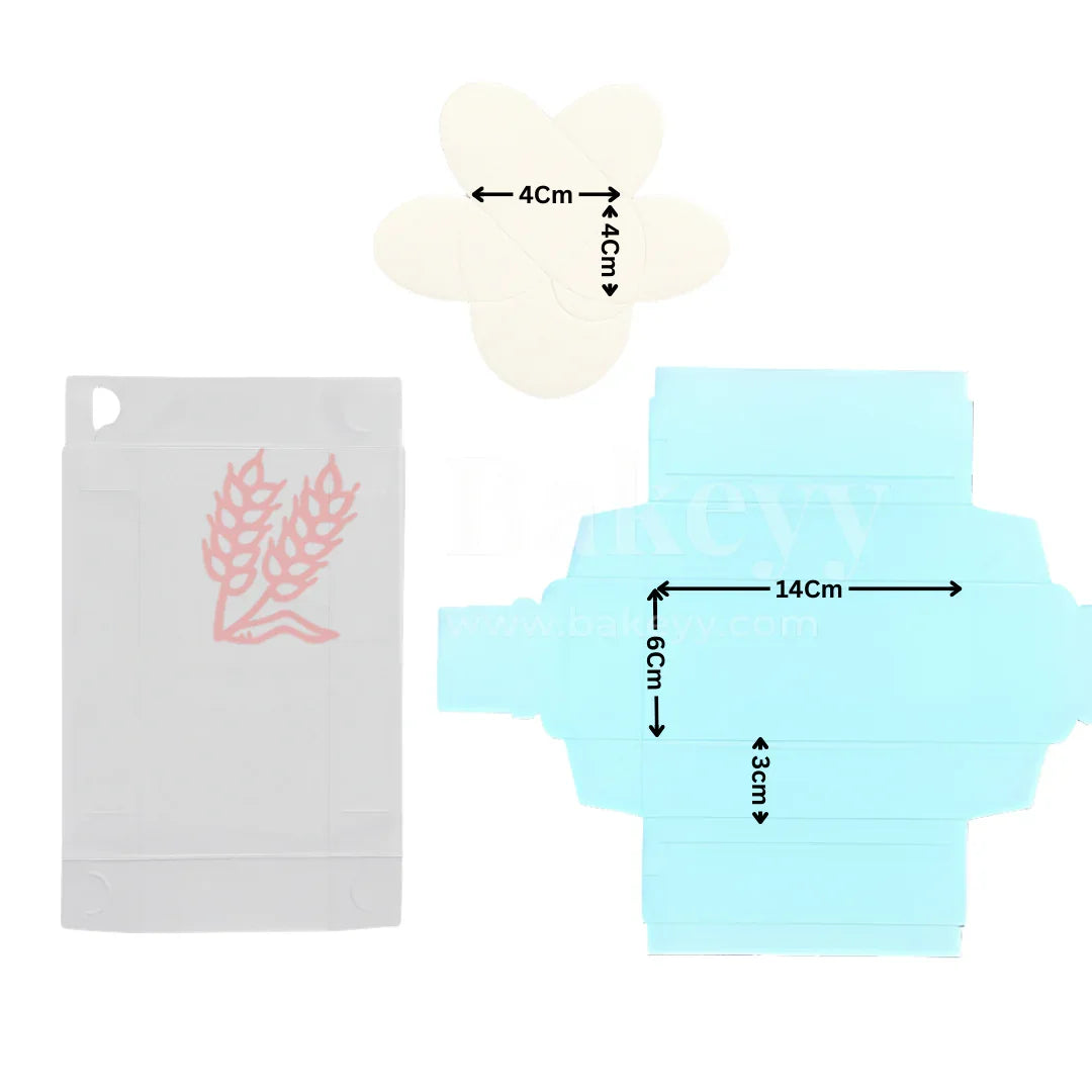 3 Cavity Chocolate Box| Blue Colour Cavity Box| Pack of 100