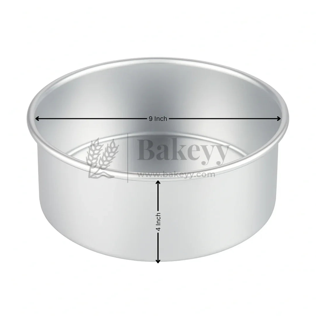 Aluminum Round Cake Pan | Perfect for Baking| Pack Of 1
