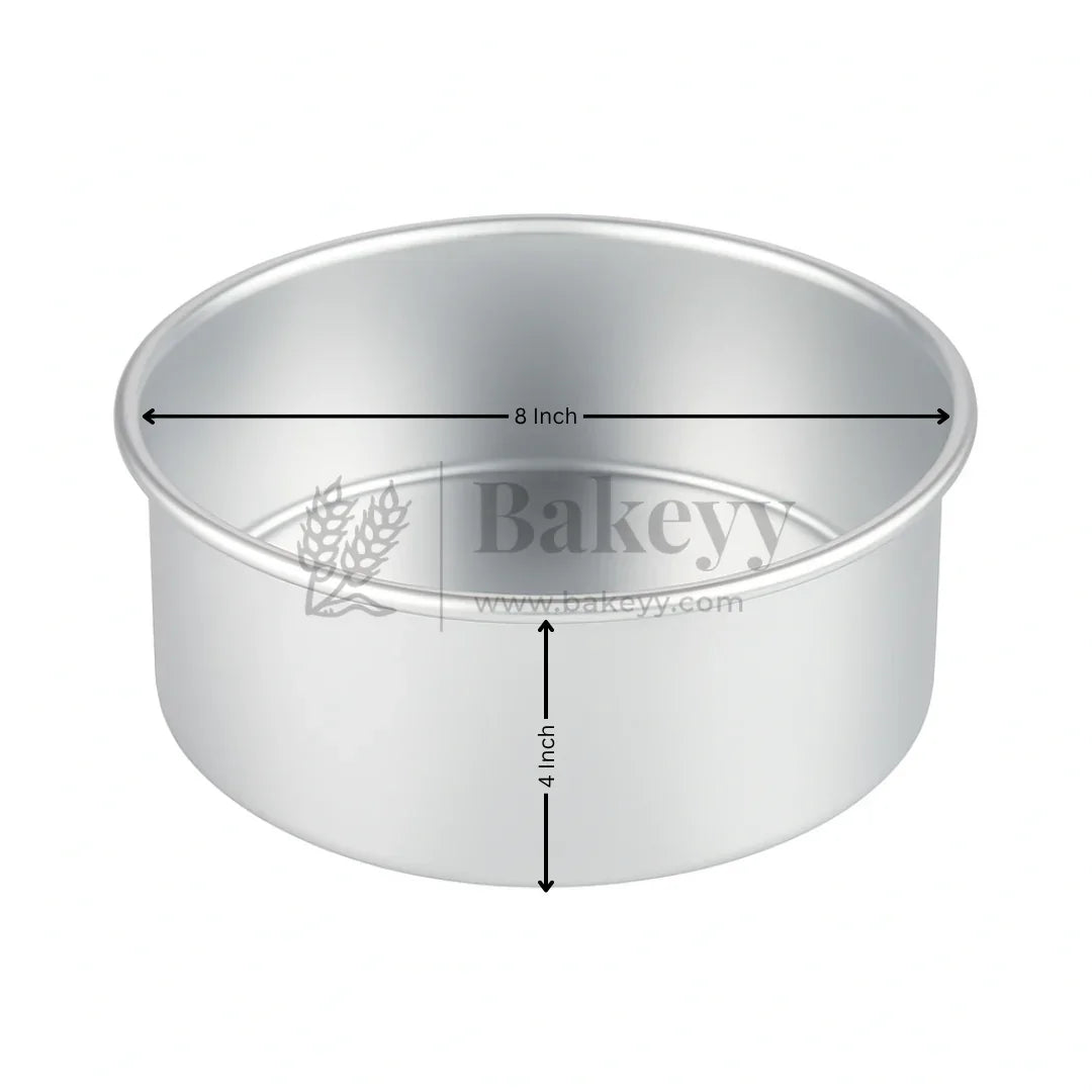 Aluminum Round Cake Pan | Perfect for Baking| Pack Of 1