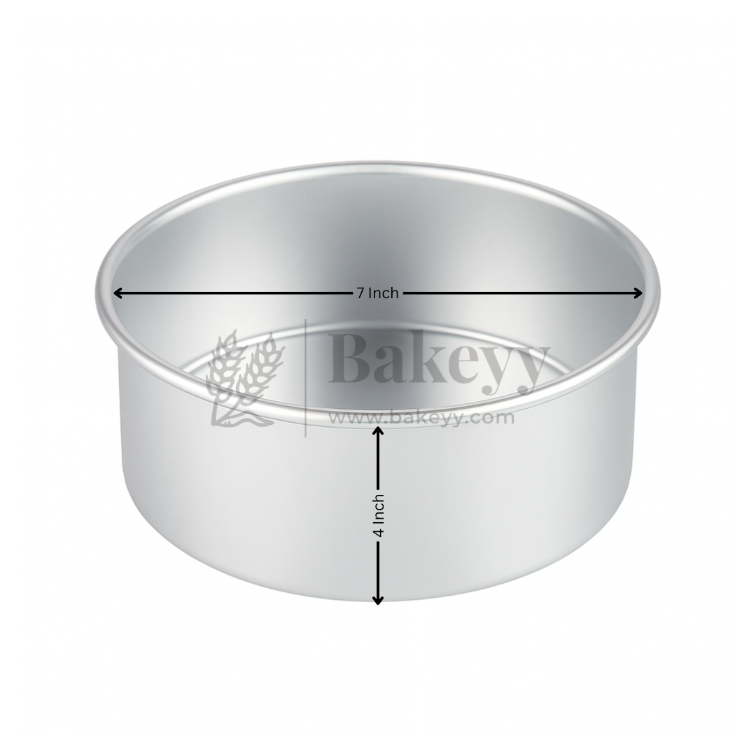 Aluminum Round Cake Pan | Perfect for Baking| Pack Of 1
