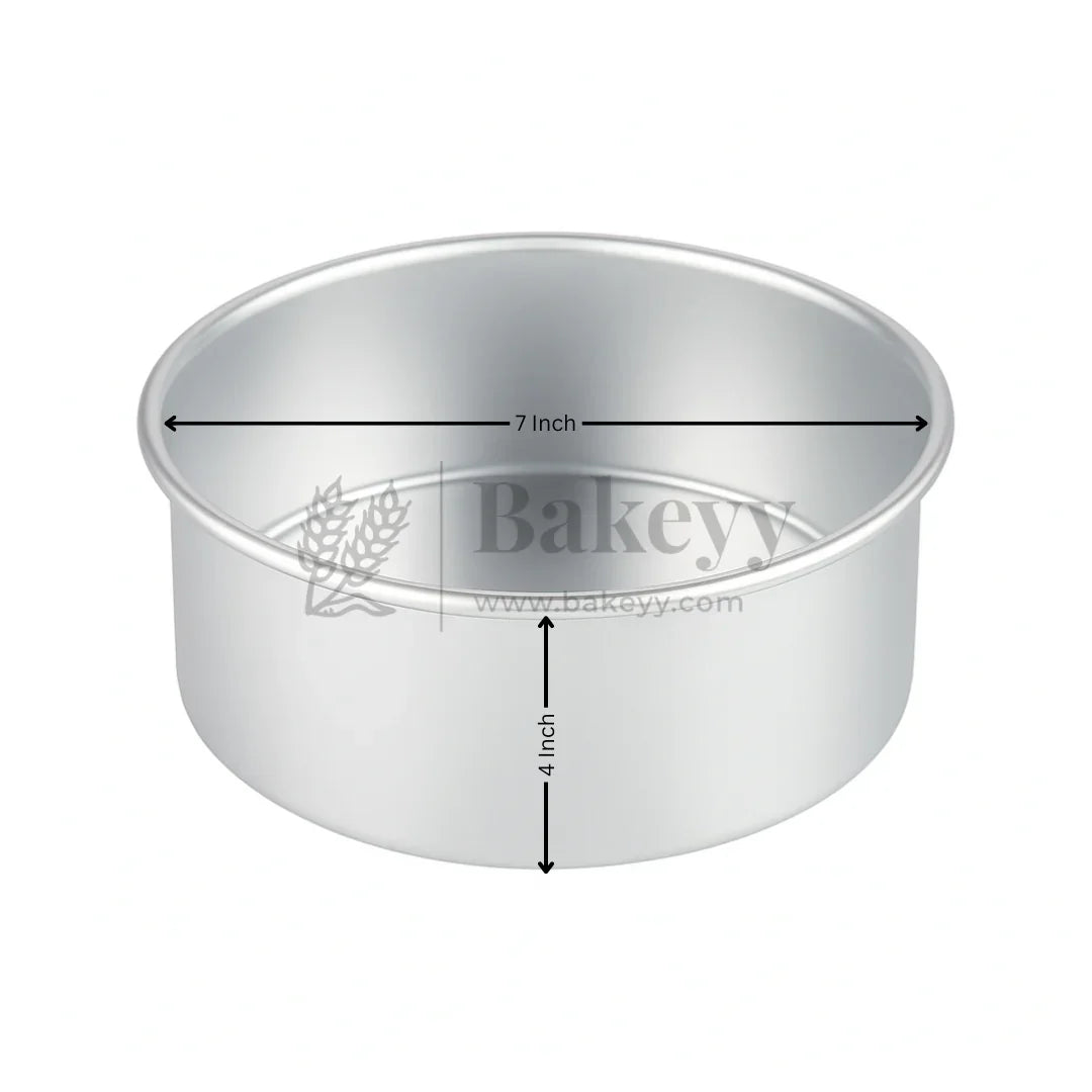 Aluminum Round Cake Pan | Perfect for Baking| Pack Of 1