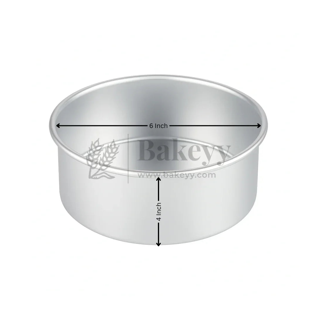Aluminum Round Cake Pan | Perfect for Baking| Pack Of 1
