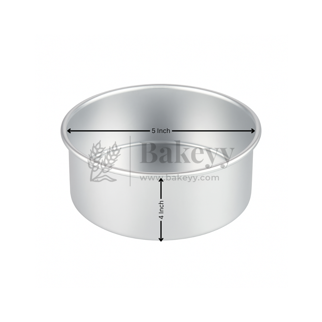 Aluminum Round Cake Pan | Perfect for Baking| Pack Of 1