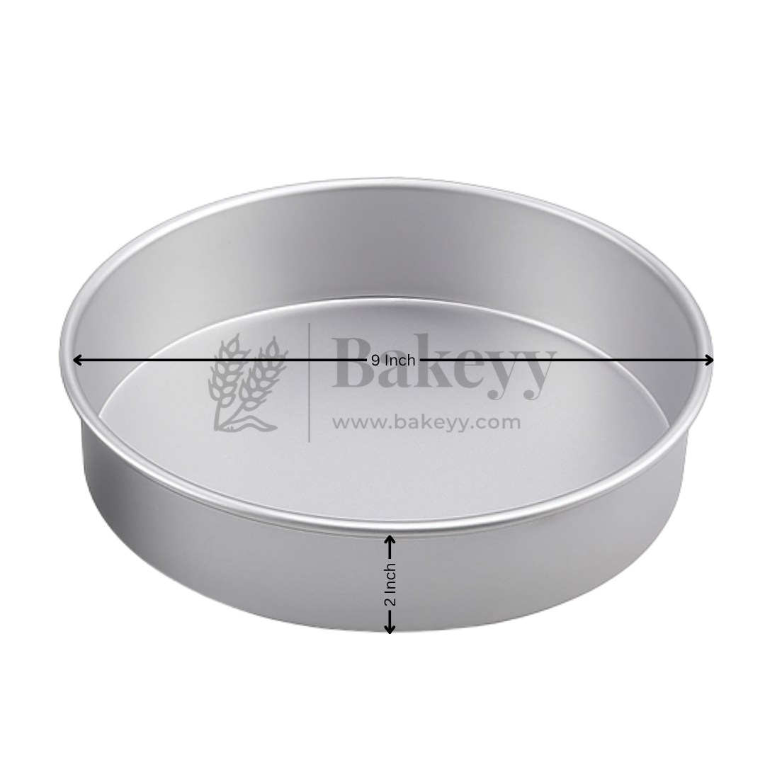 Aluminum Round Cake Pan | Perfect for Baking| Pack Of 1