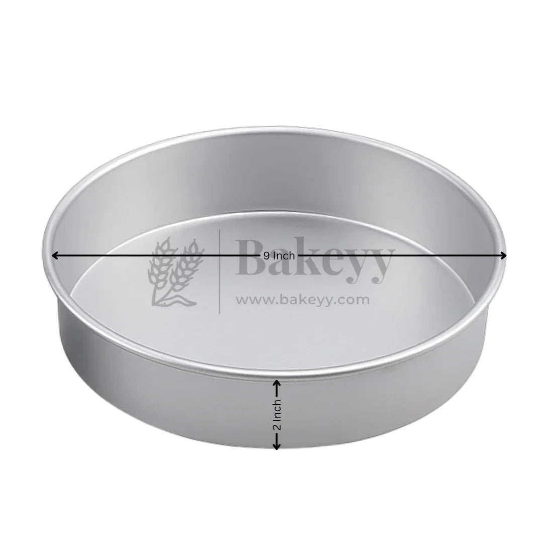 Aluminum Round Cake Pan | Perfect for Baking| Pack Of 1