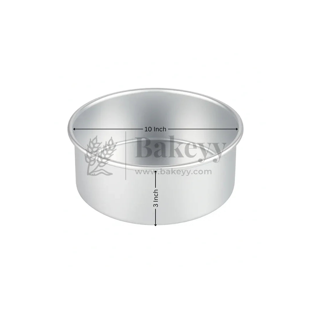 Aluminum Round Cake Pan | Perfect for Baking| Pack Of 1