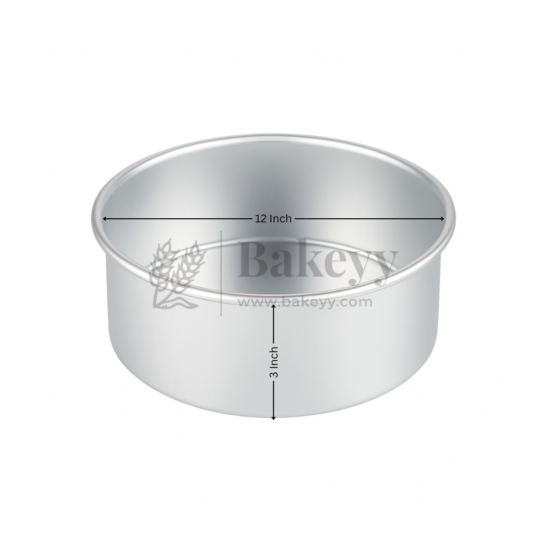 Aluminum Round Cake Pan | Perfect for Baking| Pack Of 1