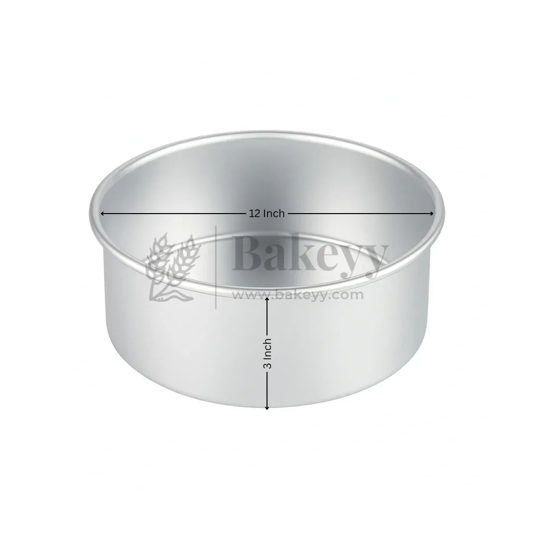 Aluminum Round Cake Pan | Perfect for Baking| Pack Of 1