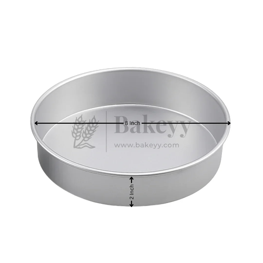 Aluminum Round Cake Pan | Perfect for Baking| Pack Of 1