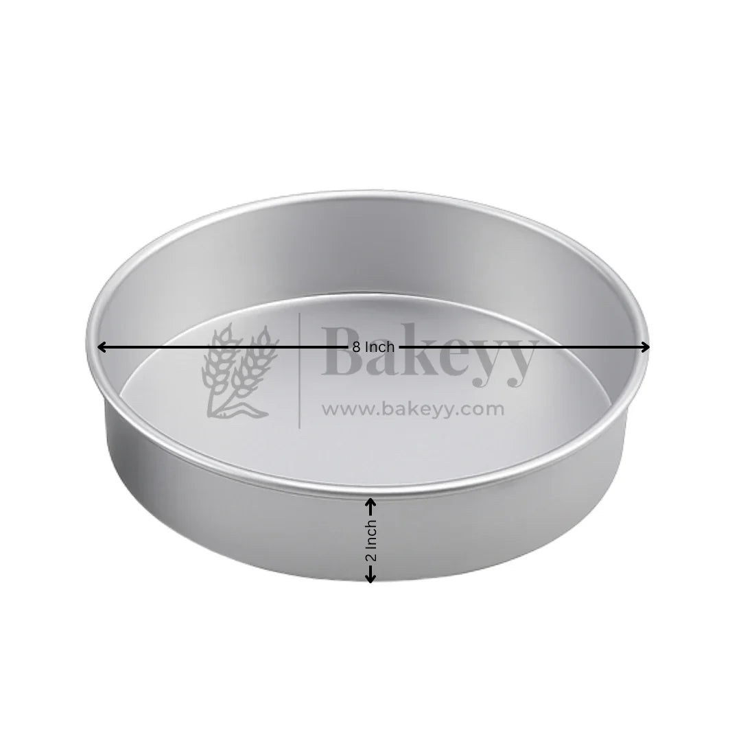 Aluminum Round Cake Pan | Perfect for Baking| Pack Of 1