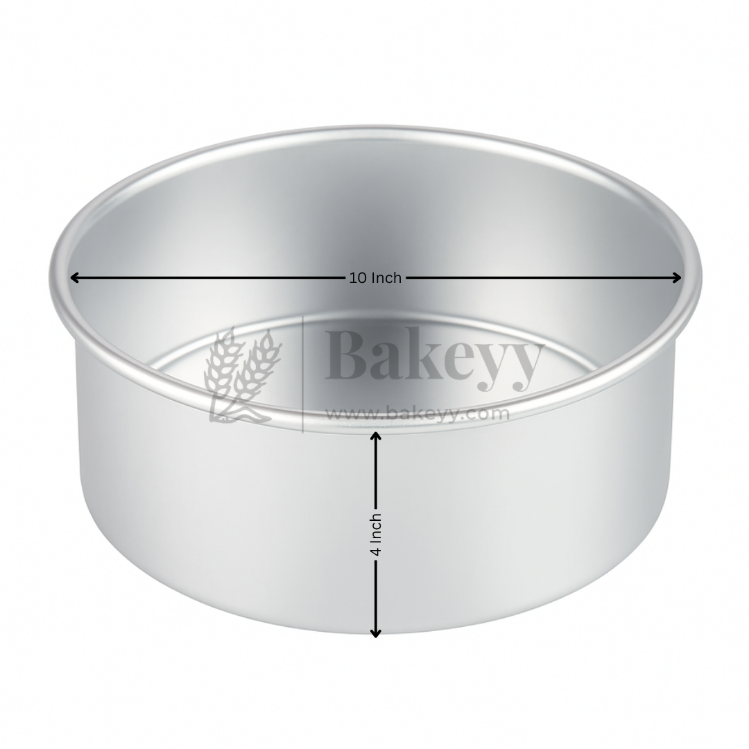 Aluminum Round Cake Pan | Perfect for Baking| Pack Of 1