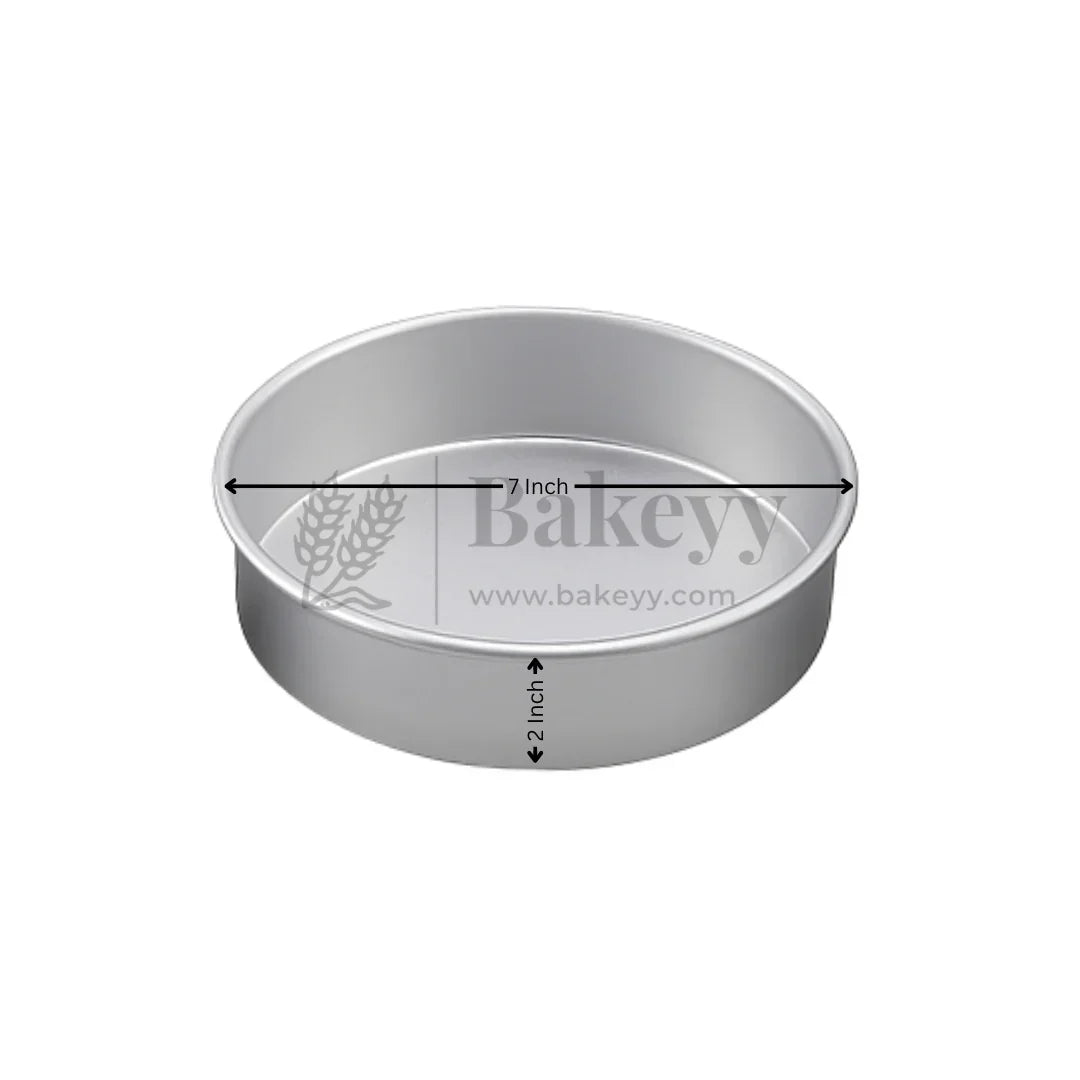 Aluminum Round Cake Pan | Perfect for Baking| Pack Of 1