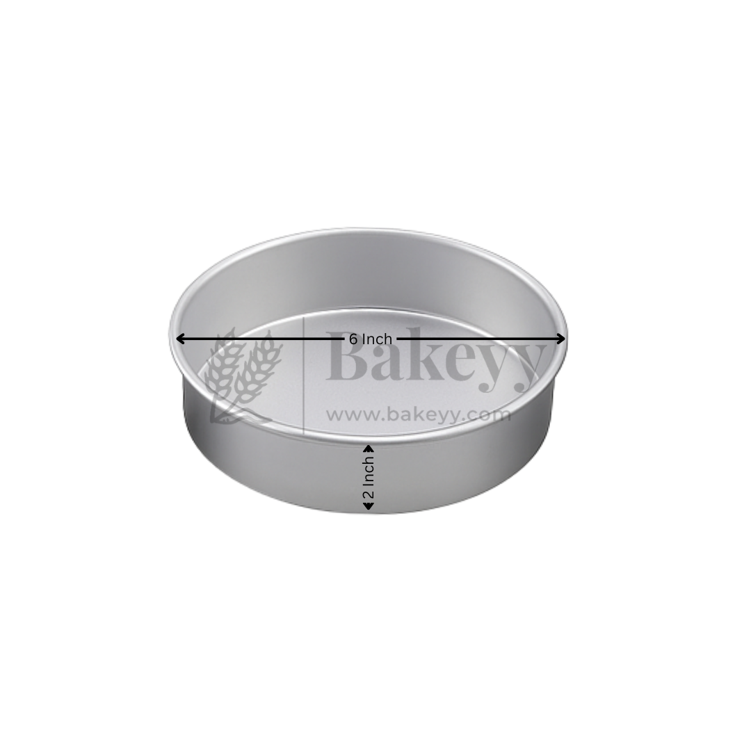 Aluminum Round Cake Pan | Perfect for Baking| Pack Of 1