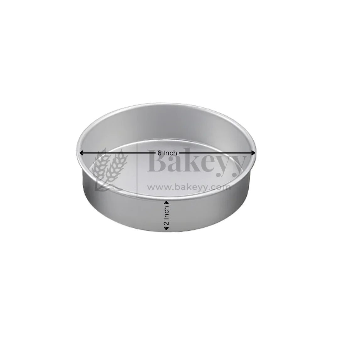 Aluminum Round Cake Pan | Perfect for Baking| Pack Of 1