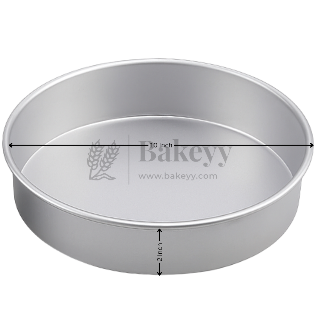 Aluminum Round Cake Pan | Perfect for Baking| Pack Of 1