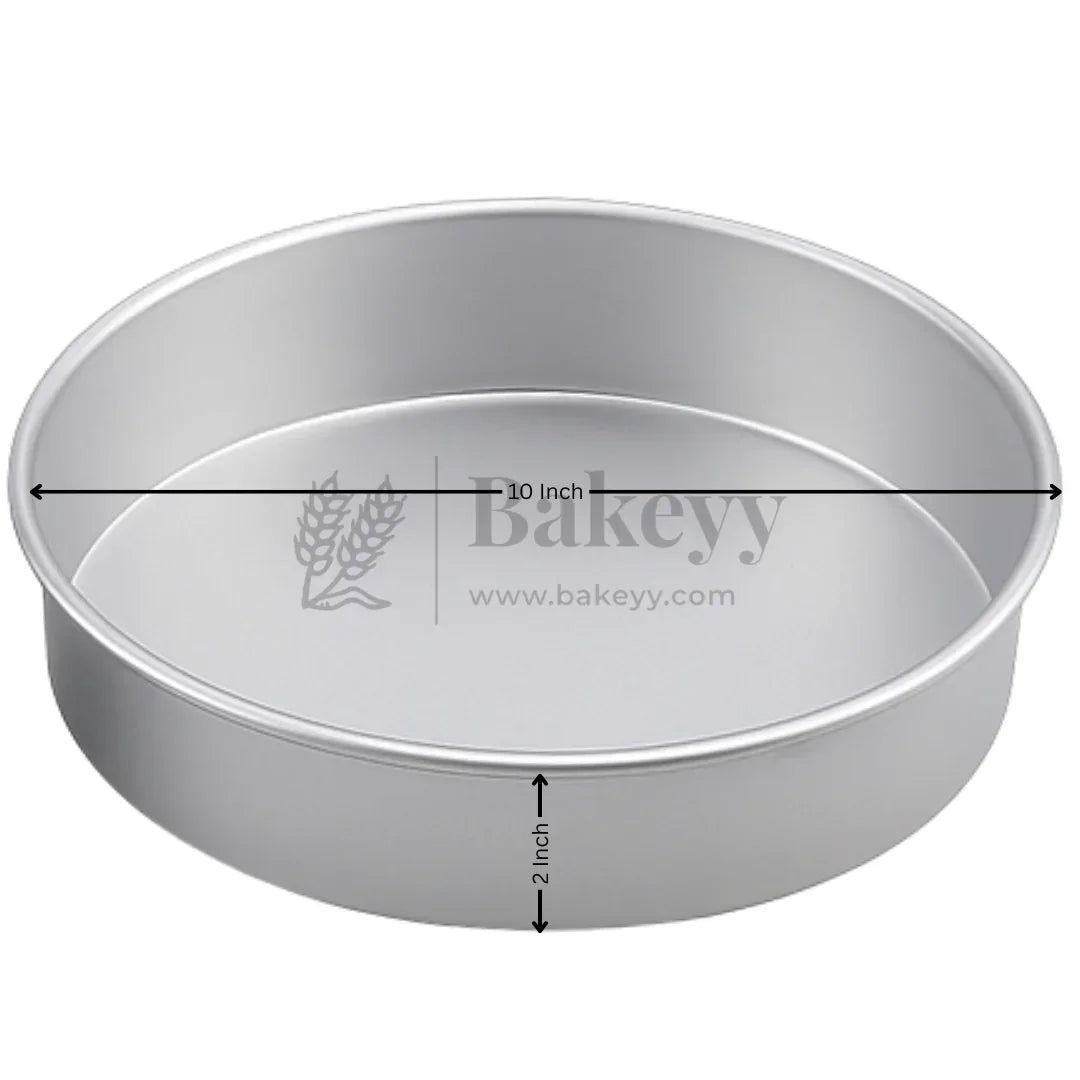 Aluminum Round Cake Pan | Perfect for Baking| Pack Of 1