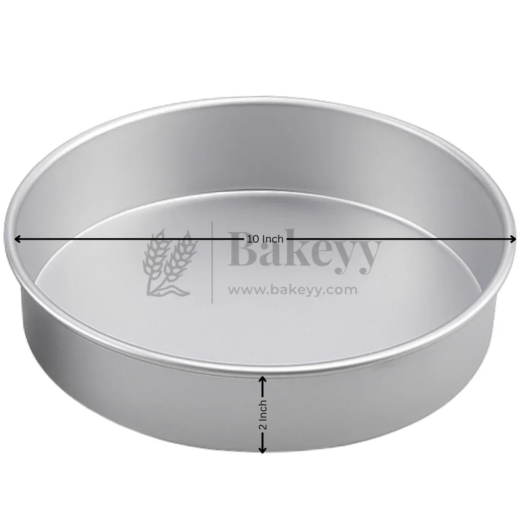 Aluminum Round Cake Pan | Perfect for Baking| Pack Of 1