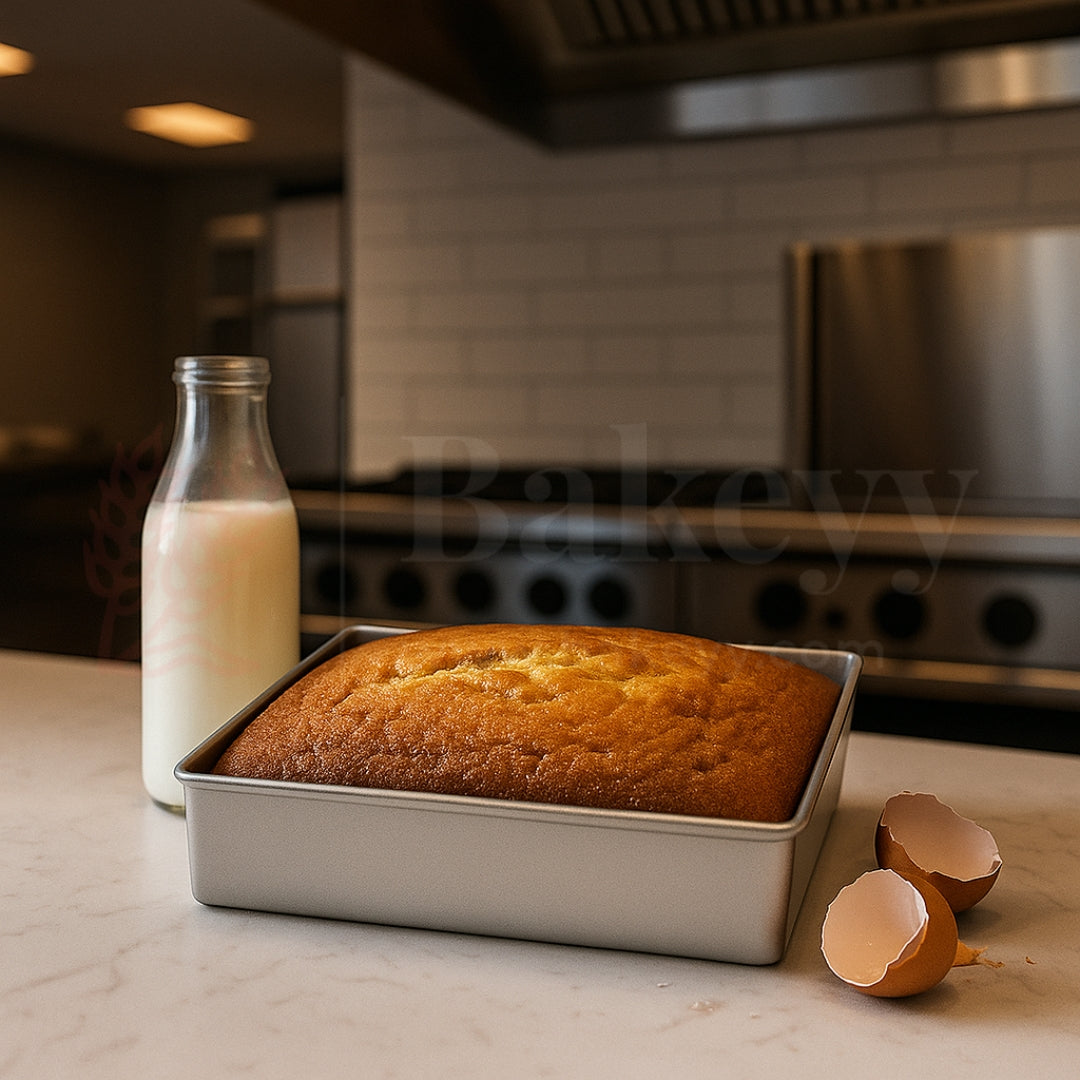 Rectangle Aluminium Cake Mould | 1 Piece