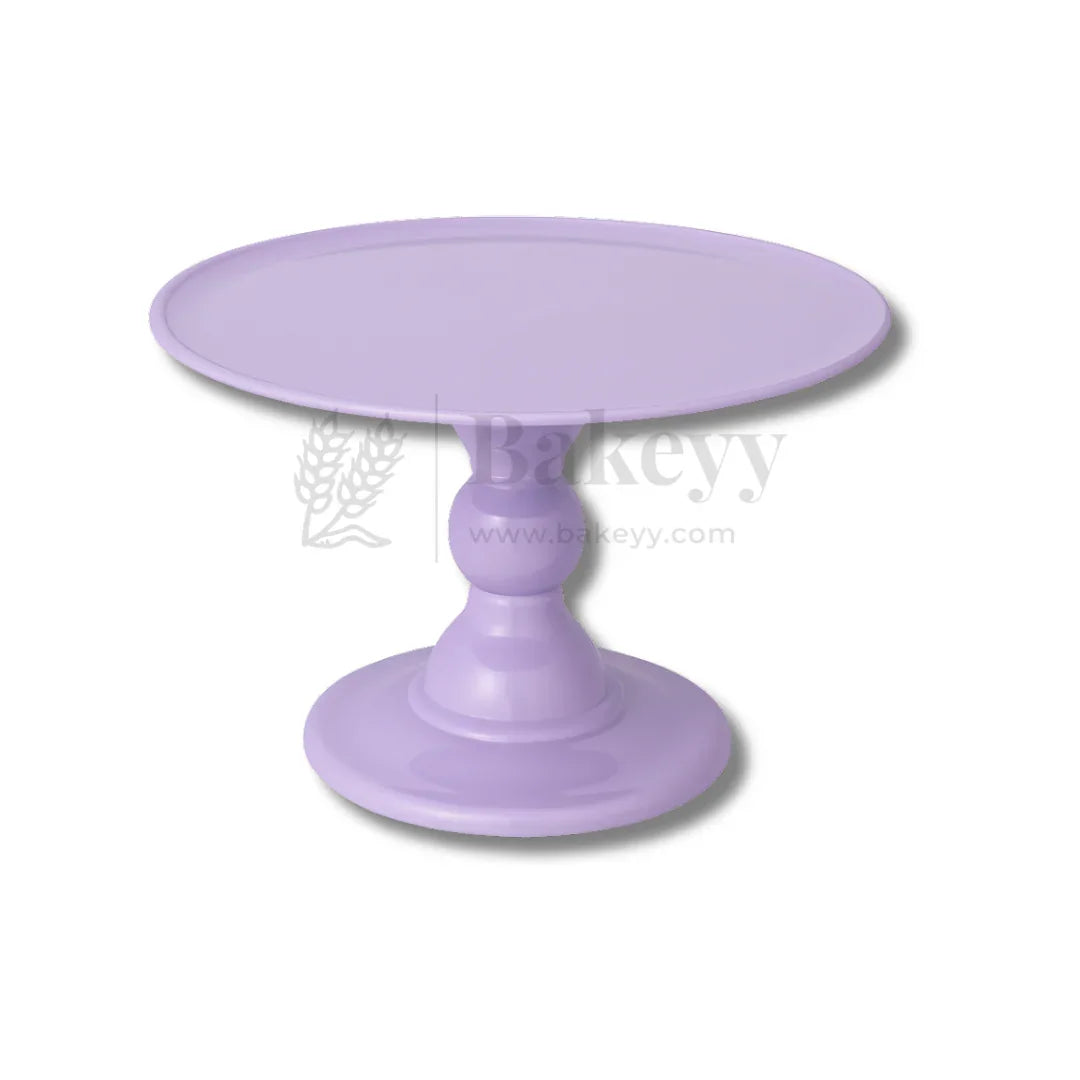 10 Inch Round | Detachable 2 Piece Cake Stand | Lavender | 1 Piece