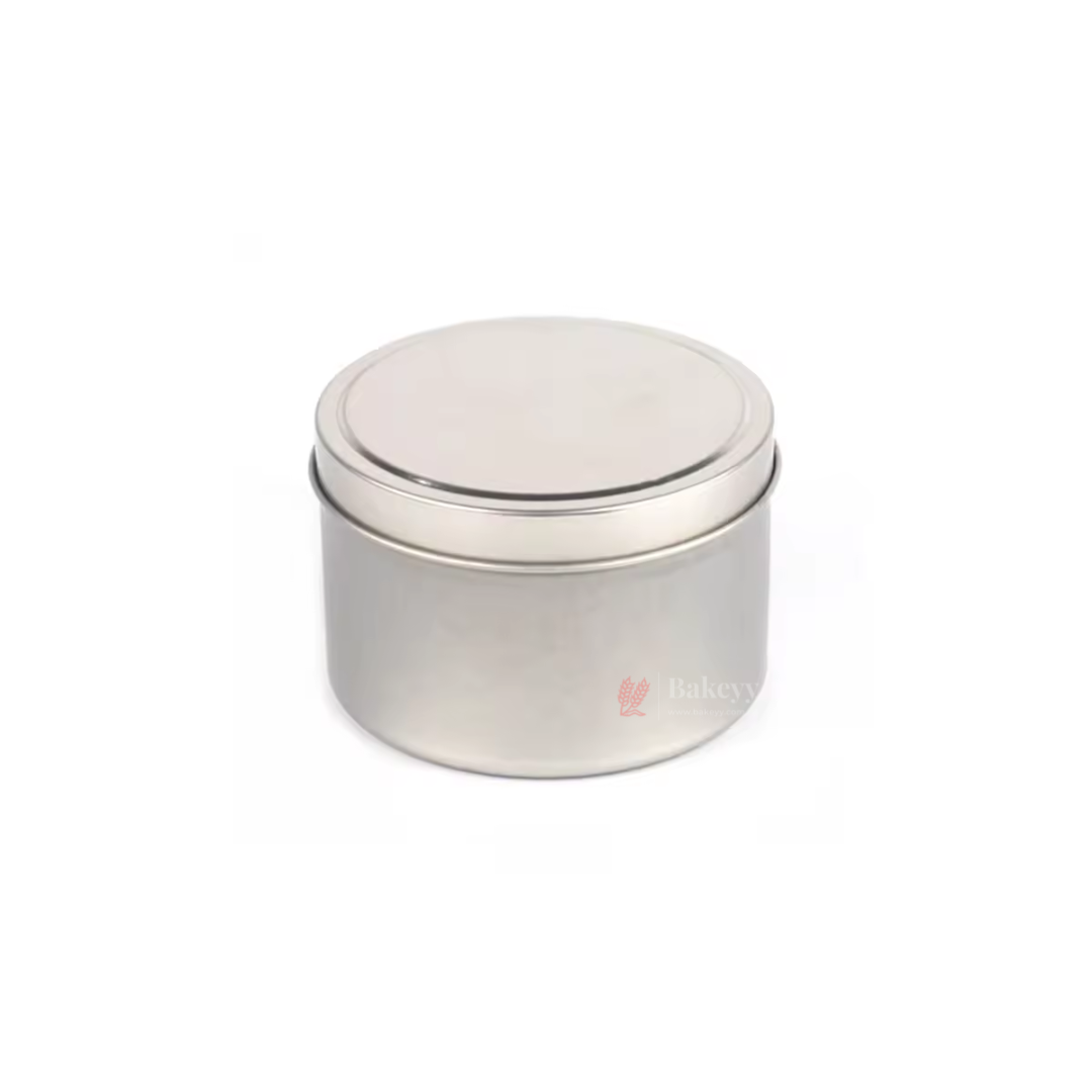 100 ml | Empty Candle Tin Box | Metal Candle Box | Pack of 12