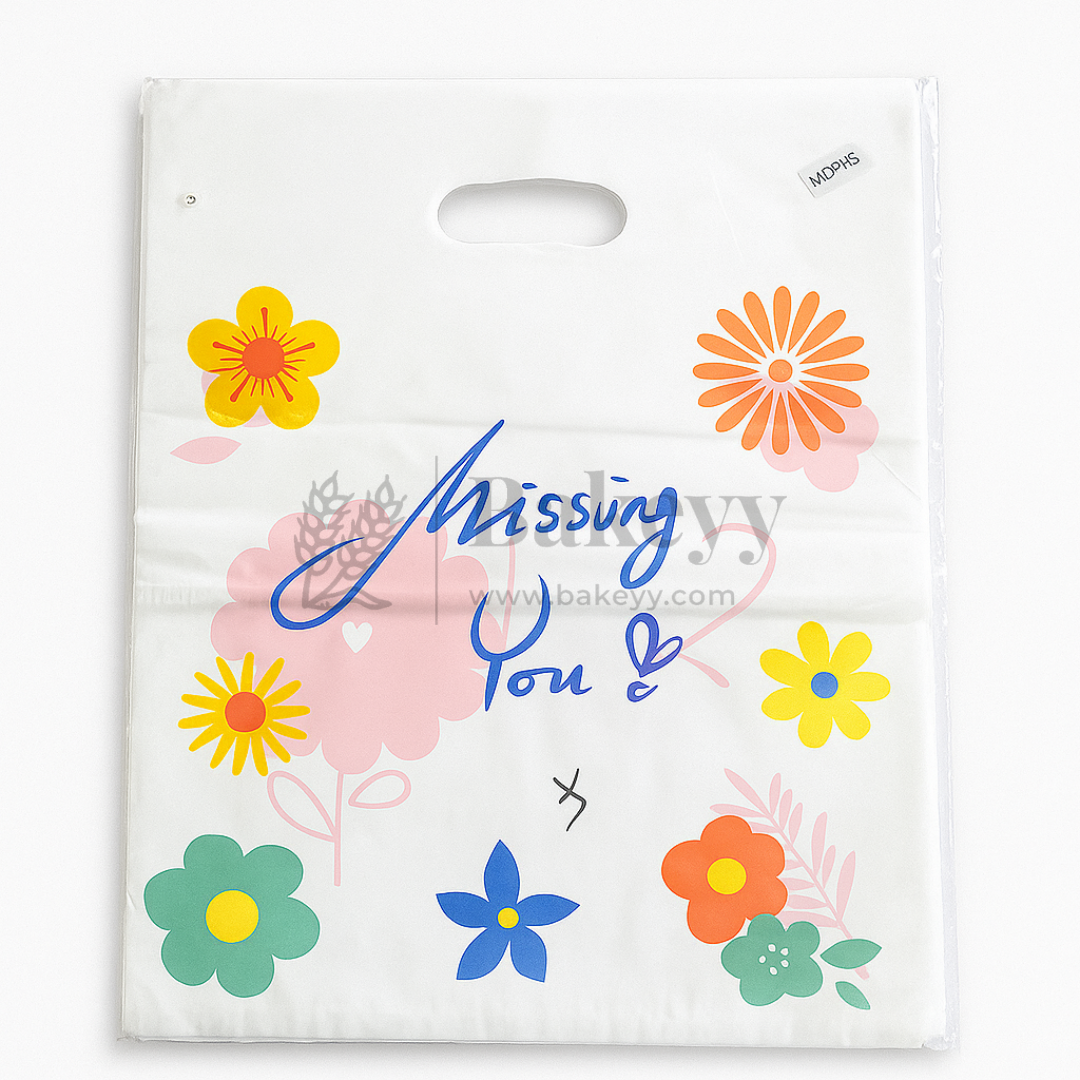Premium Printed Carry Bags | 4 Size Options | Various Designs for Return Gifts & Hampers | Pack of 100