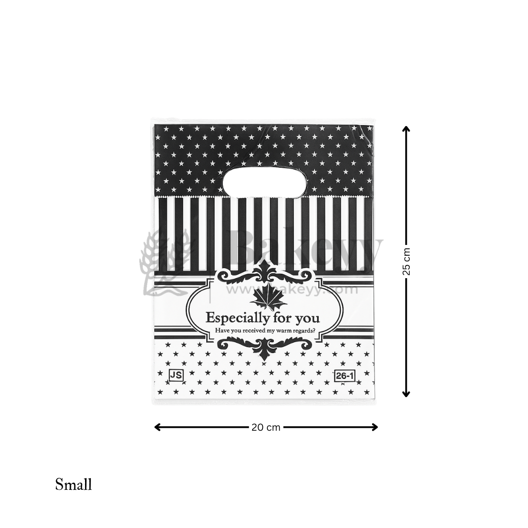 Premium Printed Carry Bags | 4 Size Options | Various Designs for Return Gifts & Hampers | Pack of 100