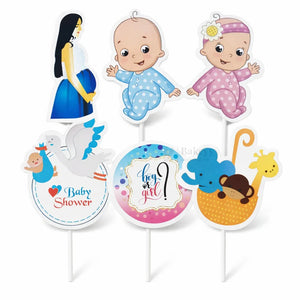 Celebration_Theme_Cake_Topper_Assorted_Designs_Celebration_Event_Cake_Toppers_Pack_of_6_1 - Bakeyy.com