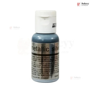 Chefmaster Metallic Airbrush Food Colour 19g | Silver & Red