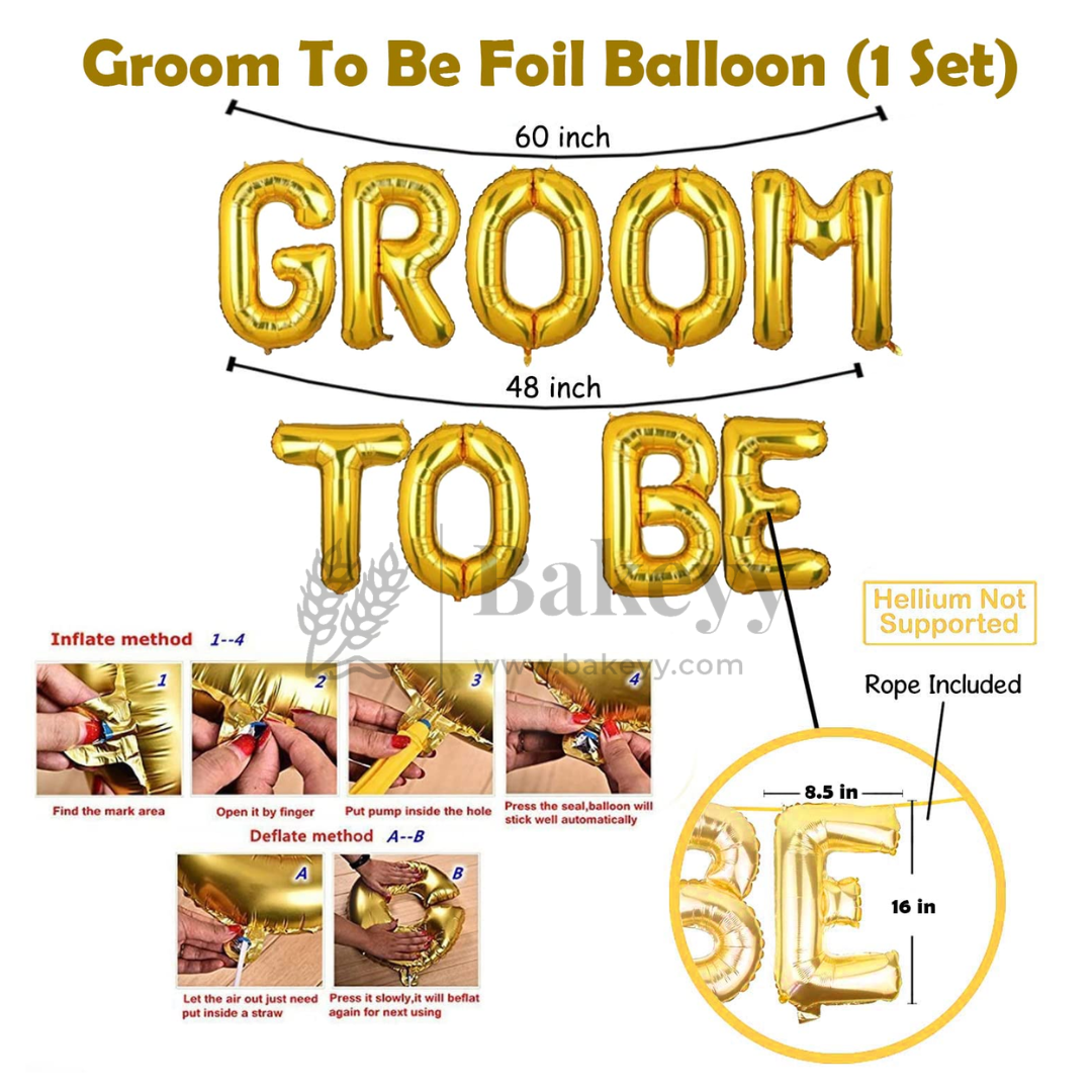 Groom To Be Party Decoration Kit | Party Decor | 1 Piece