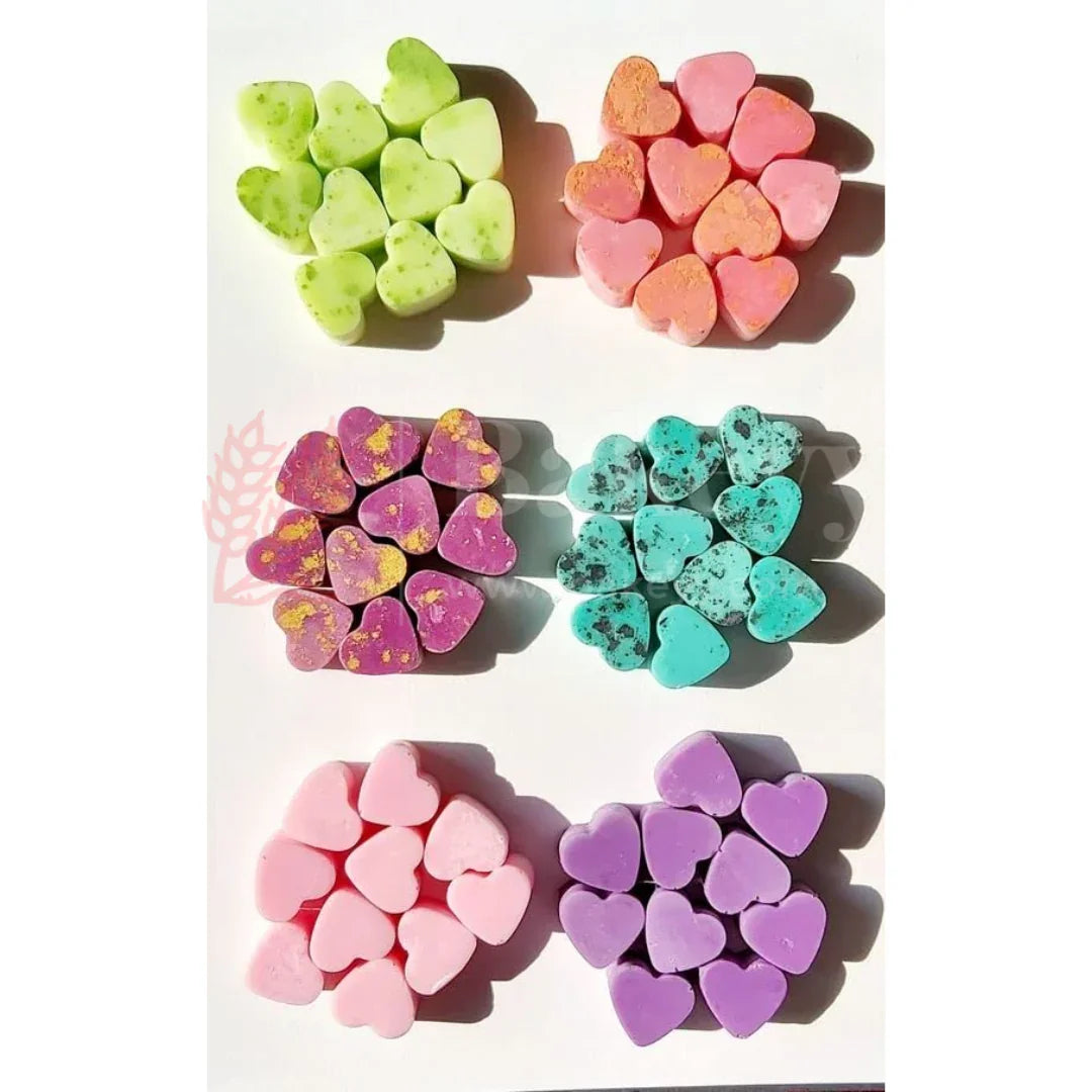 50-Cavity | Mini Hearts Shaped Silicone Chocolate Mould | Non-Stick Baking & Candy Making Tray | 1 Piece