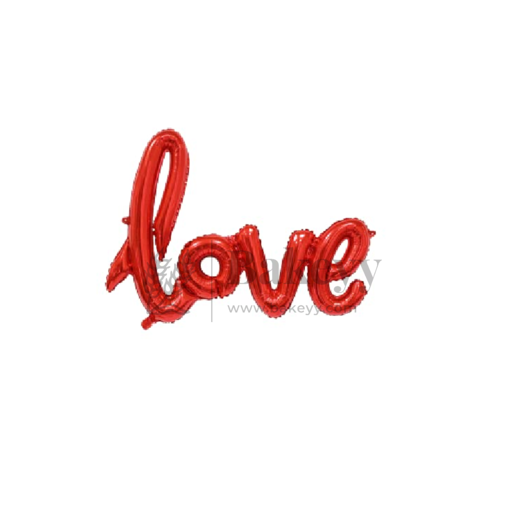 Romantic Birthday Decoration Kit – Red & Gold Theme | Party Decor | 1 Piece